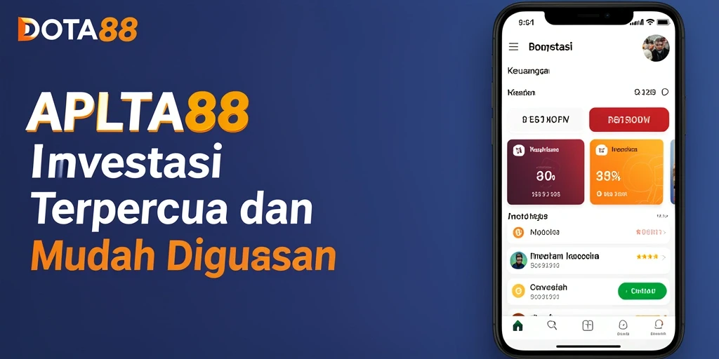 Tampilan antarmuka DOTA88 yang modern dan intuitif untuk investasi.