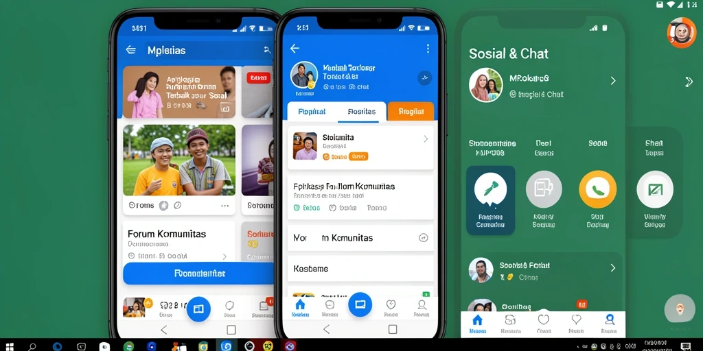 Tampilan antarmuka MPO08 yang menarik dengan fitur forum yang ramah pengguna.